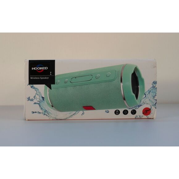 TG116 Waterproof Wireless Portable Bluetooth Speaker USB TFM - New Black - Picture 1 of 6